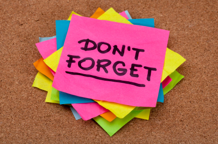 Don't Forget