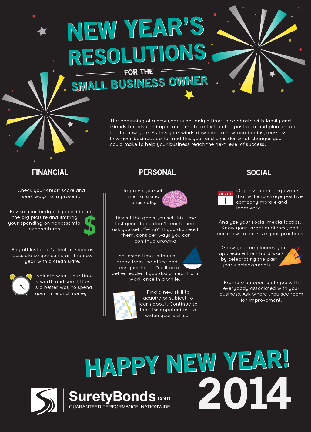 10 New Year's Resolutions for Small Business Owner