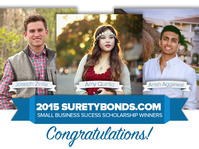 2015scholarshipwinners Surety Bond Insider