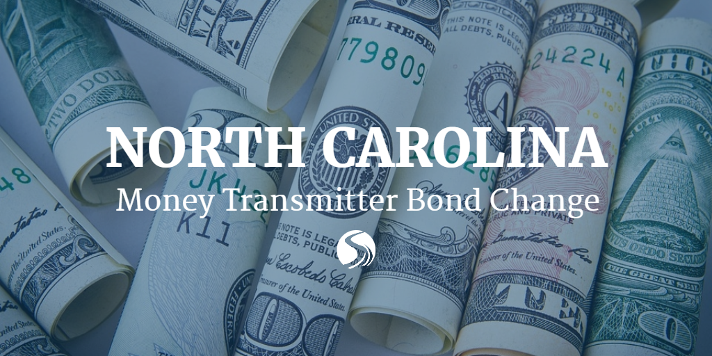 north carolina money transmitter