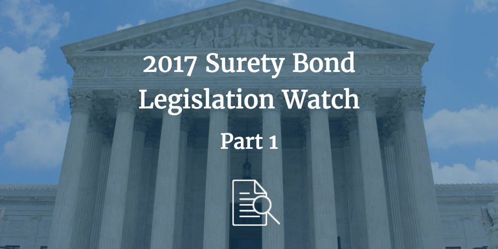 surety bond legislation