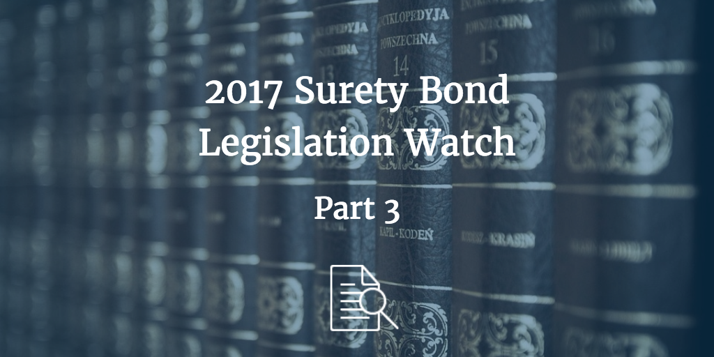 surety bond legislation