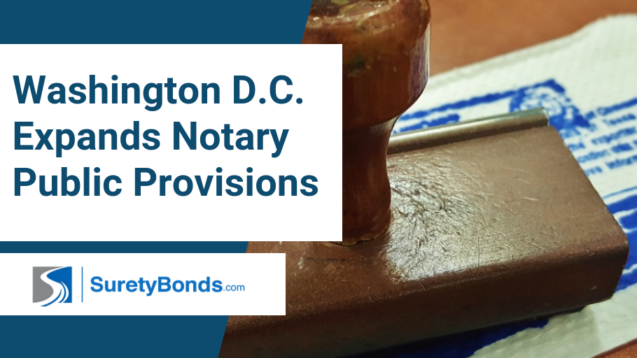 Washington D.C. Expands Notary Public Provisions
