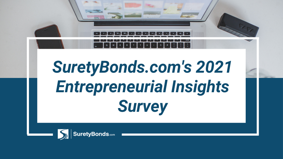 SuretyBonds.com 2021 entrepreneurial insight survey