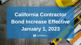 California Contractor Bond Increase