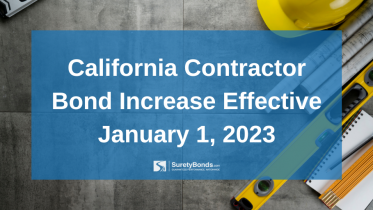 California Contractor Bond Increase