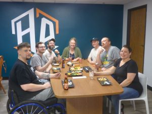 customer care department activity - board game night