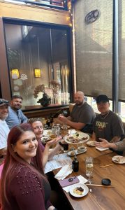 suretybonds.com operations team at department dinner