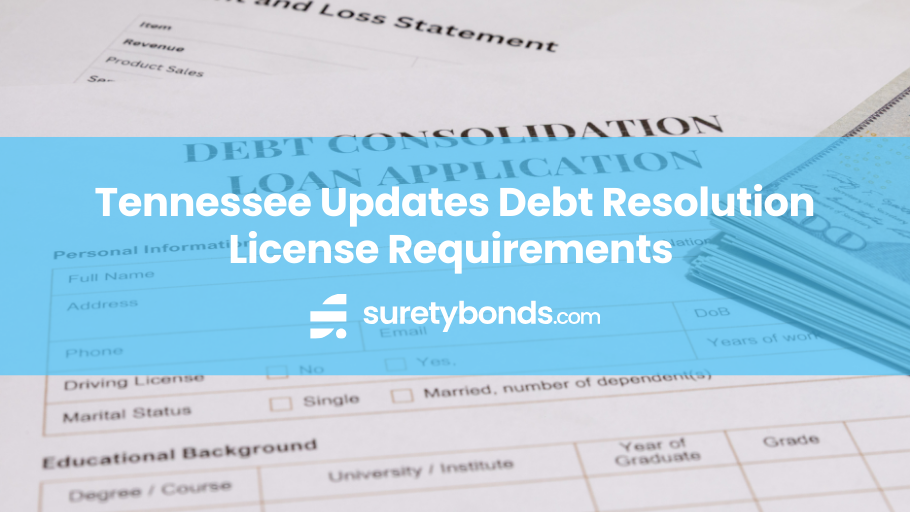 Tennessee Updates Debt Resolution Provider License Requirements